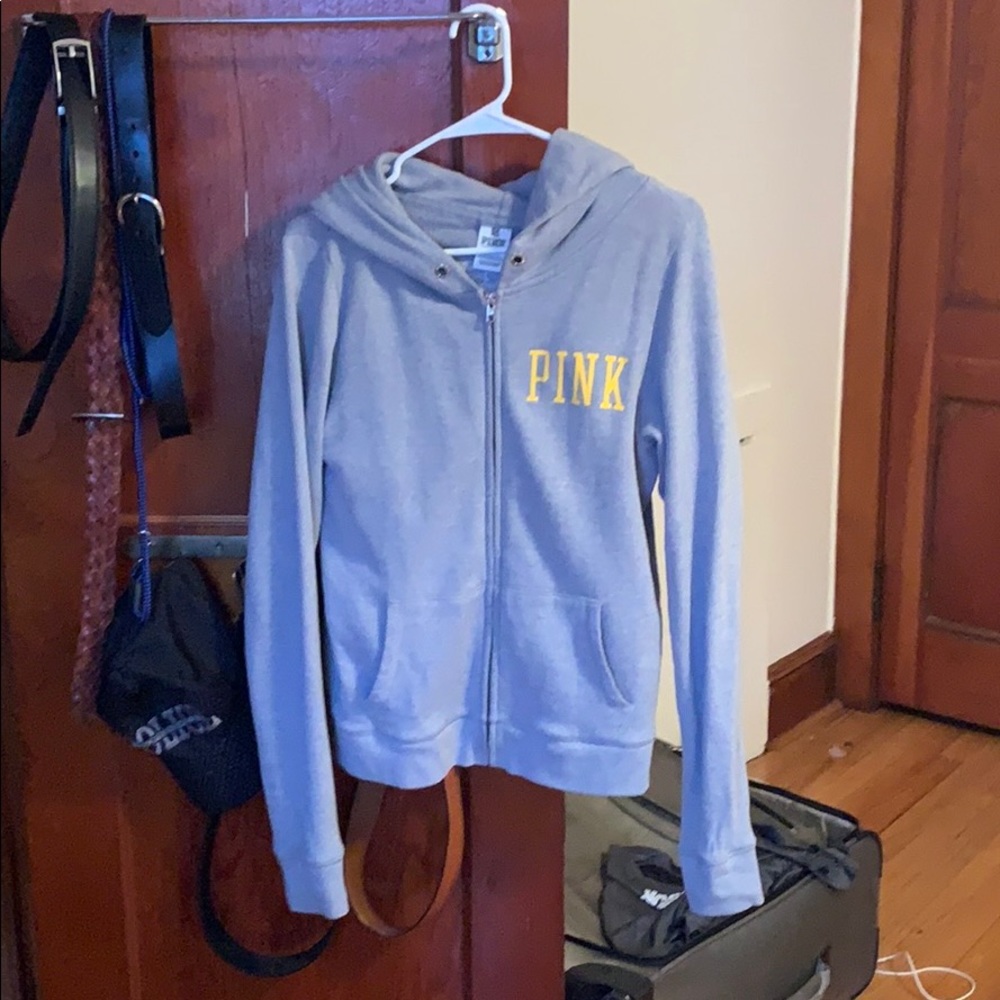 Pink hoodie